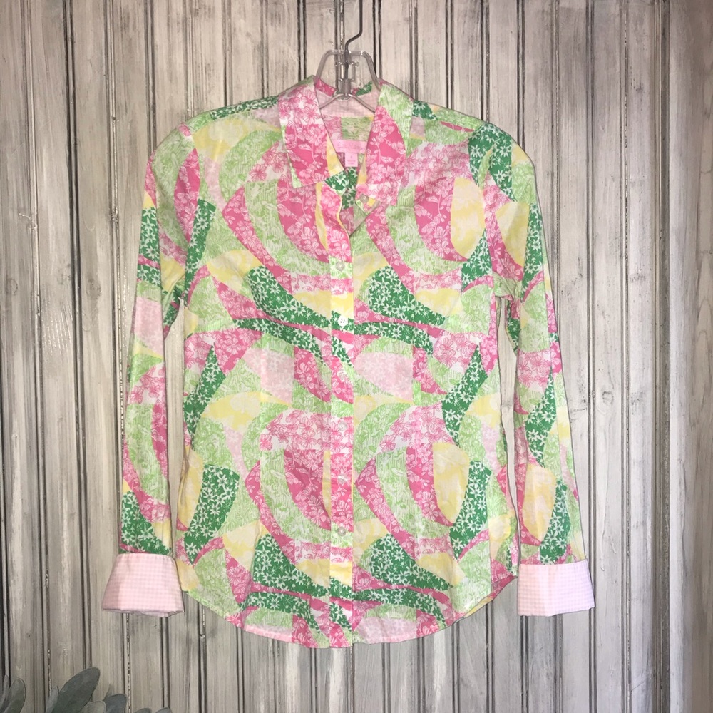 Lilly Pulitzer Jonni Button-Up Shirt